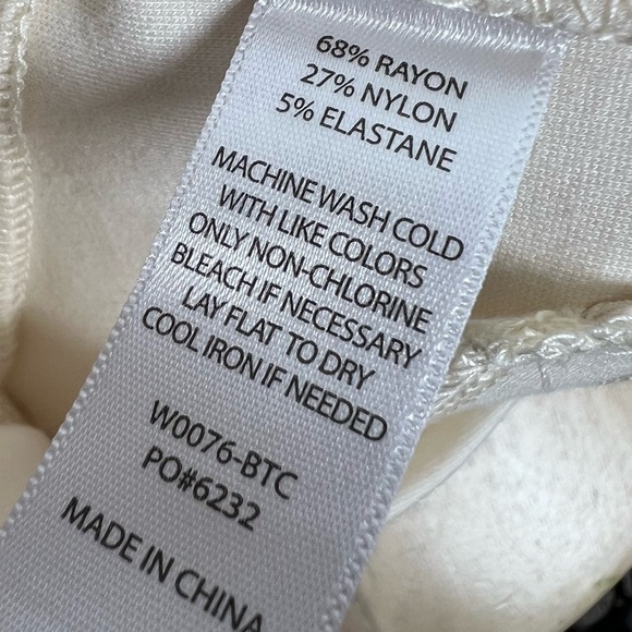 BETABRAND Medium Ivory Comfort Stretch Straight Leg Pants - Picture 4 of 6